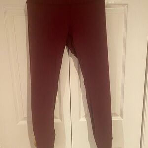 Lululemon Athletica Deep Red Leggings